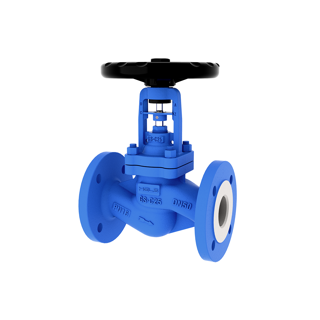 HBV-16F Metal Körüklü Glob Vana